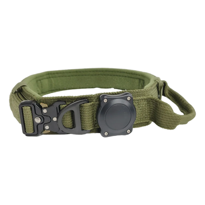 Dog Collar With Handle For AirTag