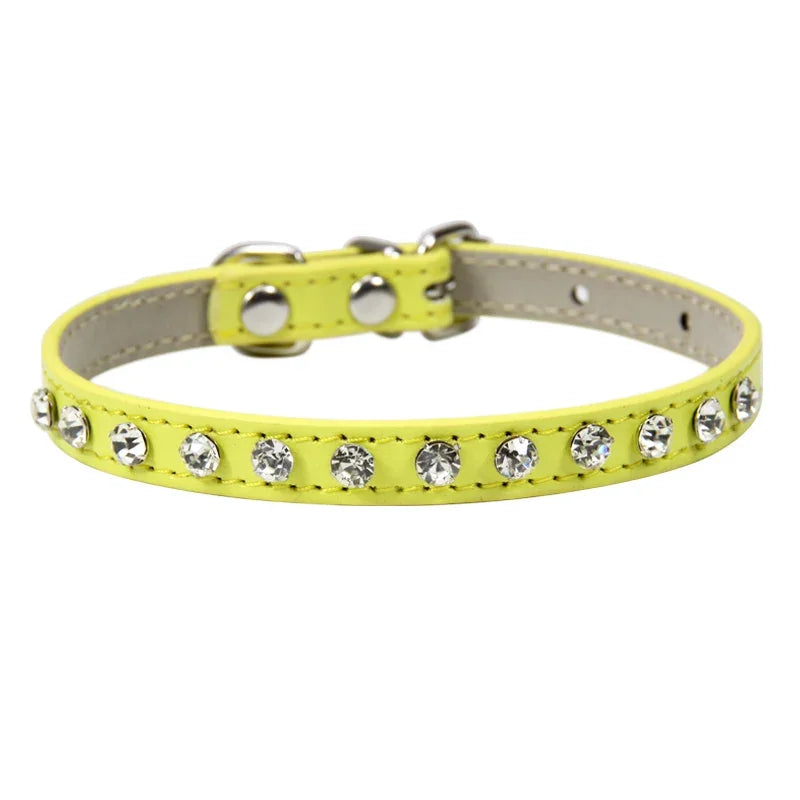 Luxury Rhinestone Cat Collar