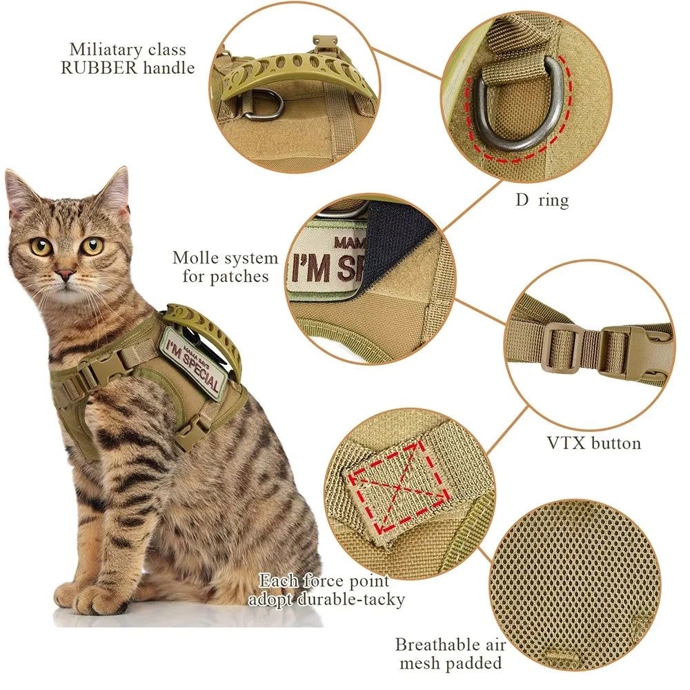 Tactical Small Pet Harness