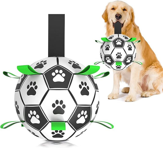 Dog Soccer Ball With Straps